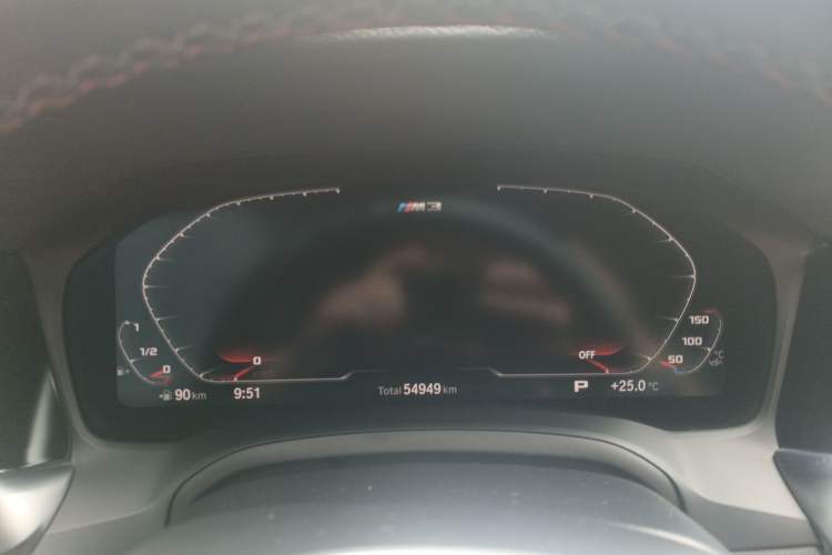 Used BMW M3 2021 M3 Sedan Thunder Edition Instrument Cluster
