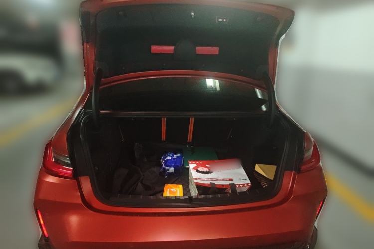 Used BMW M3 2021 M3 Sedan Thunder Edition Trunk