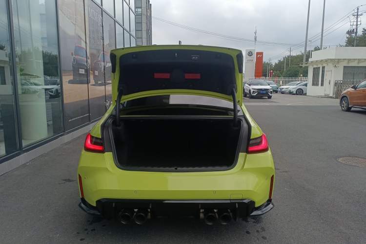 Used BMW M3 2021 M3 Sedan Thunder Edition Trunk