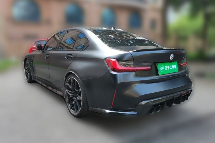 Used BMW M3 2023 M3 Sedan M xDrive Thunder Edition Rear Left 45 Deg