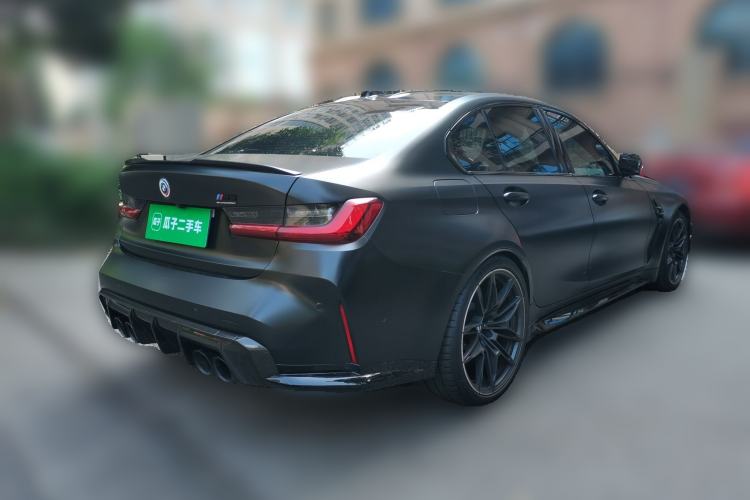 Used BMW M3 2023 M3 Sedan M xDrive Thunder Edition Rear Right 45 Deg
