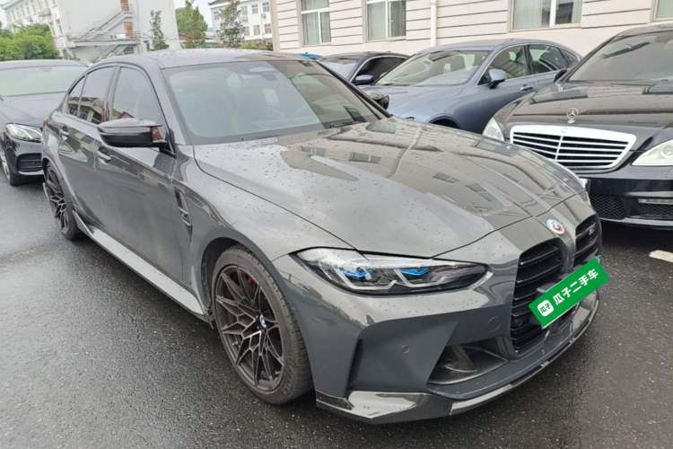 Used BMW M3 2023 M3 Sedan M xDrive Thunder Edition Front Right 45 Deg