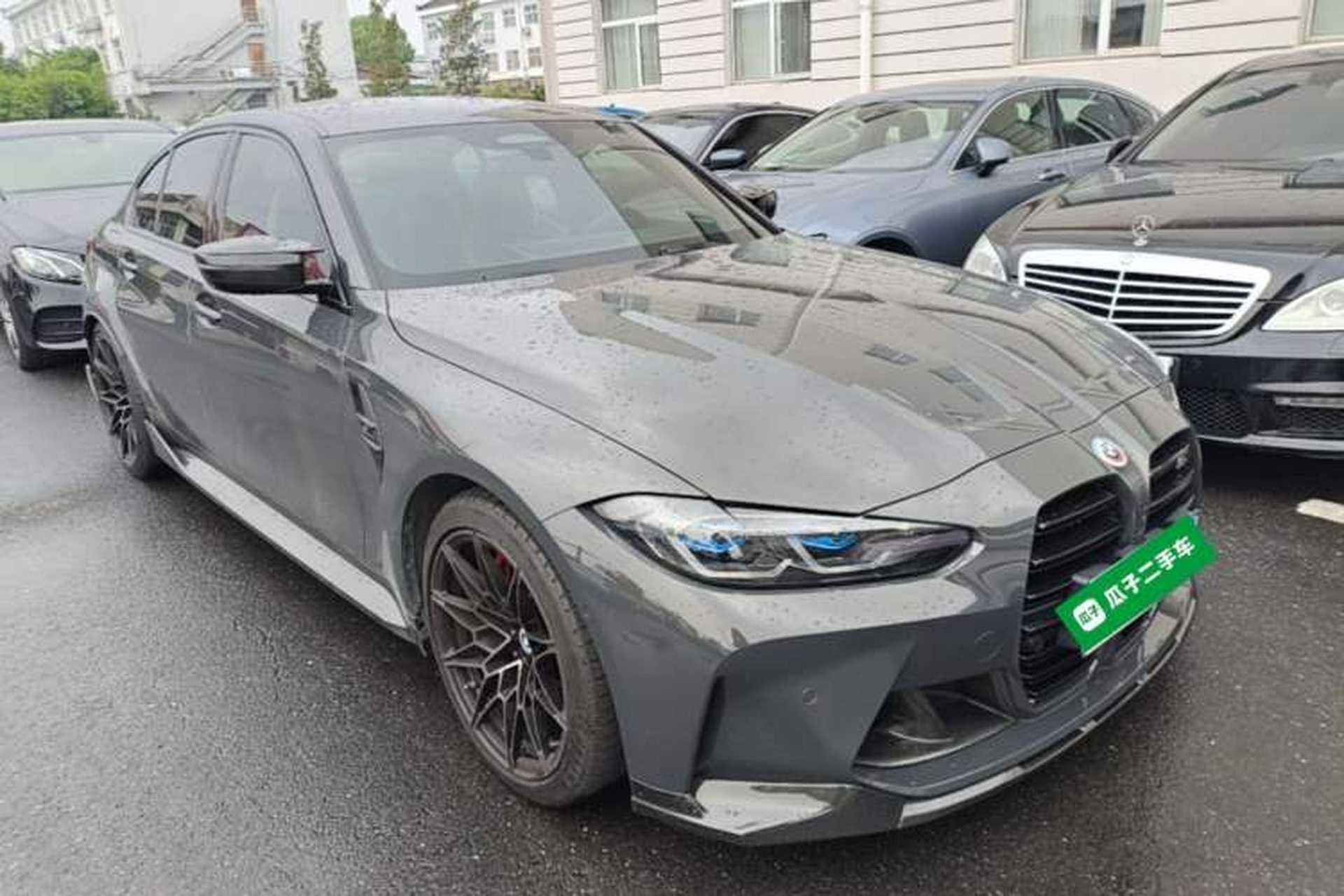 Used BMW M3 2023 M3 Sedan M xDrive Thunder Edition Front Right 45 Deg