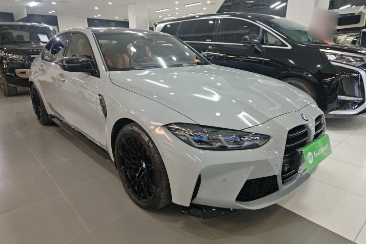 Used BMW M3 2023 M3 Sedan M xDrive Thunder Edition Front Right 45 Deg