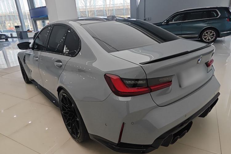 Used BMW M3 2023 M3 Sedan Thunder Edition Rear Left 45 Deg