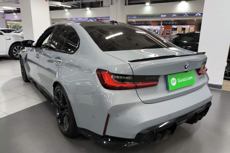 Used BMW M3 2023 M3 Sedan Thunder Edition Rear Left 45 Deg