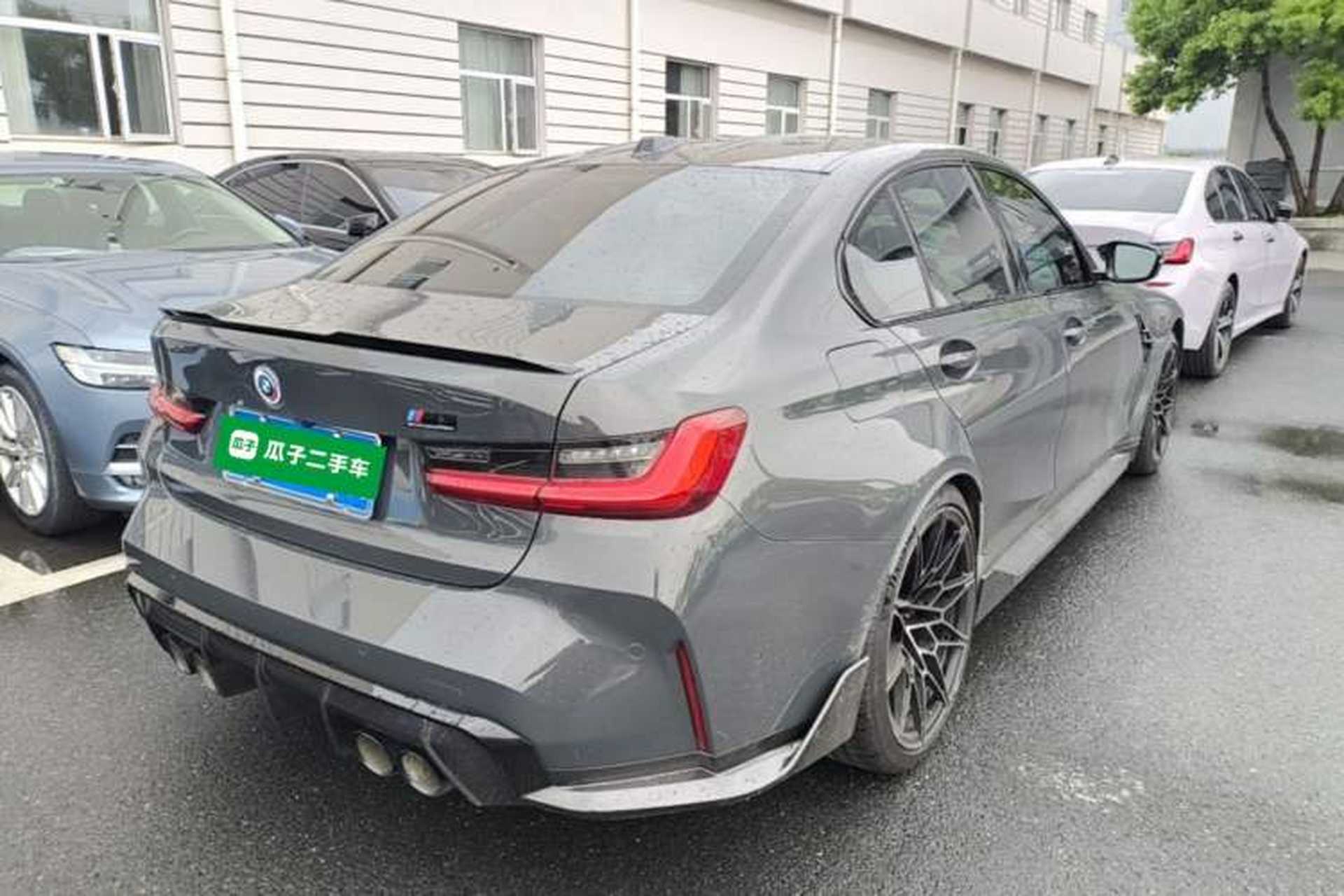 Used BMW M3 2023 M3 Sedan M xDrive Thunder Edition Rear Right 45 Deg