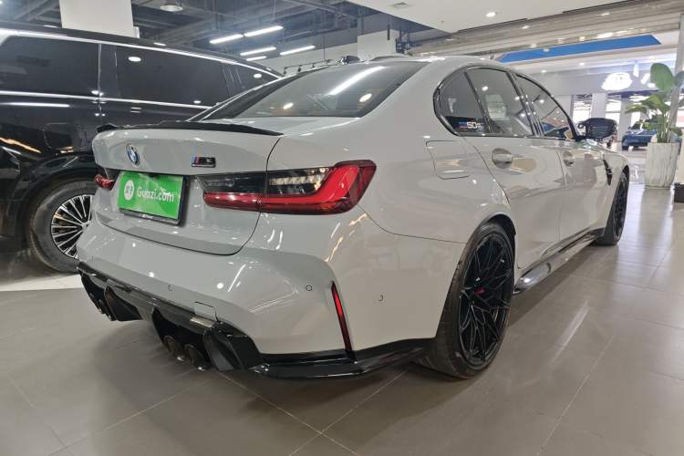 Used BMW M3 2023 M3 Sedan M xDrive Thunder Edition Rear Right 45 Deg