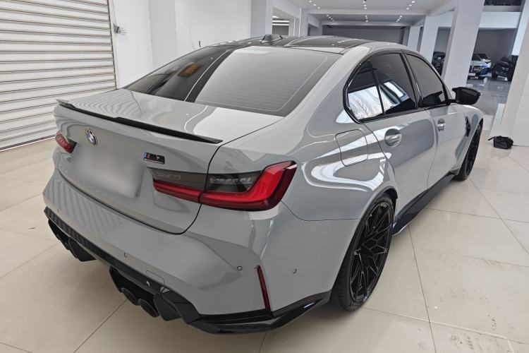 Used BMW M3 2023 M3 Sedan Thunder Edition Rear Right 45 Deg