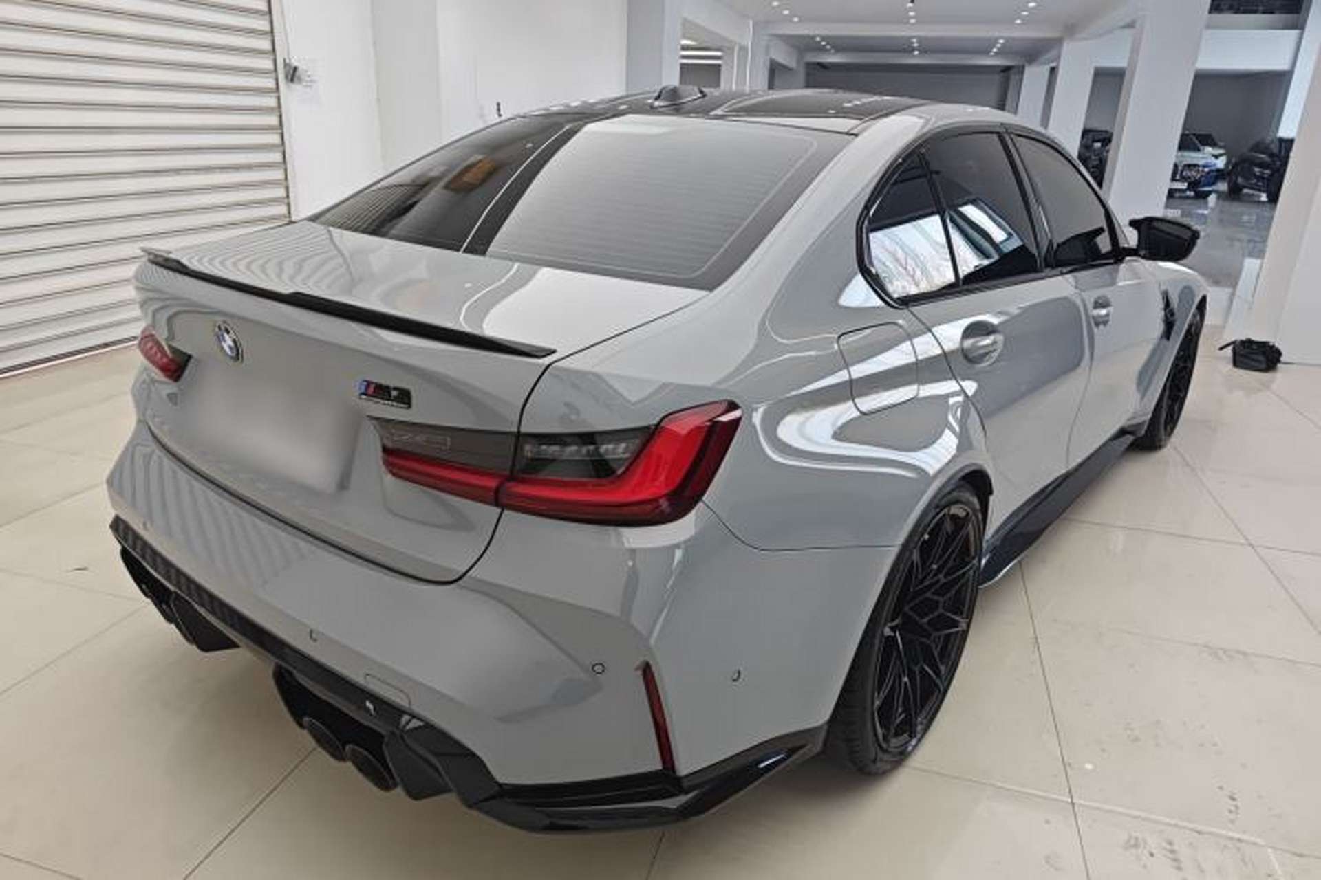 Used BMW M3 2023 M3 Sedan Thunder Edition Rear Right 45 Deg