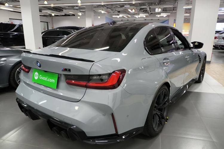Used BMW M3 2023 M3 Sedan Thunder Edition Rear Right 45 Deg