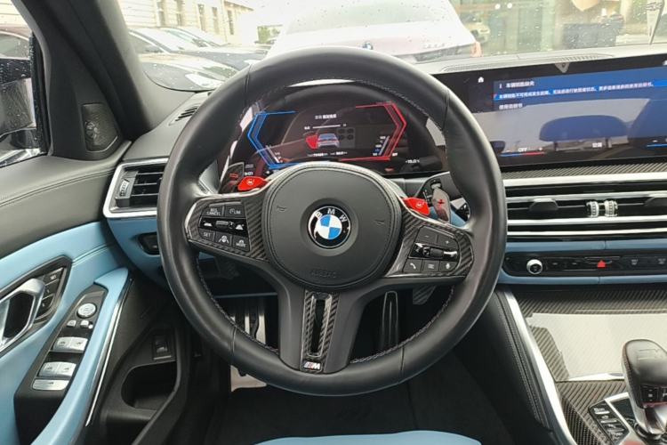 Used BMW M3 2023 M3 Sedan M xDrive Thunder Edition Steering Wheel