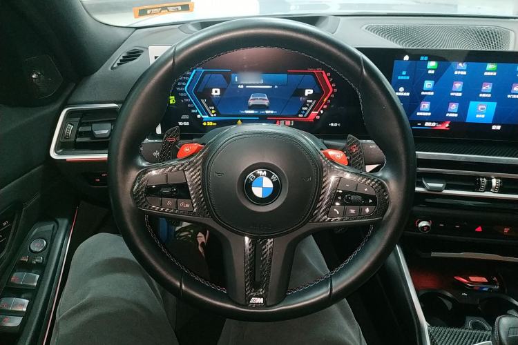 Used BMW M3 2023 M3 Sedan Thunder Edition Steering Wheel