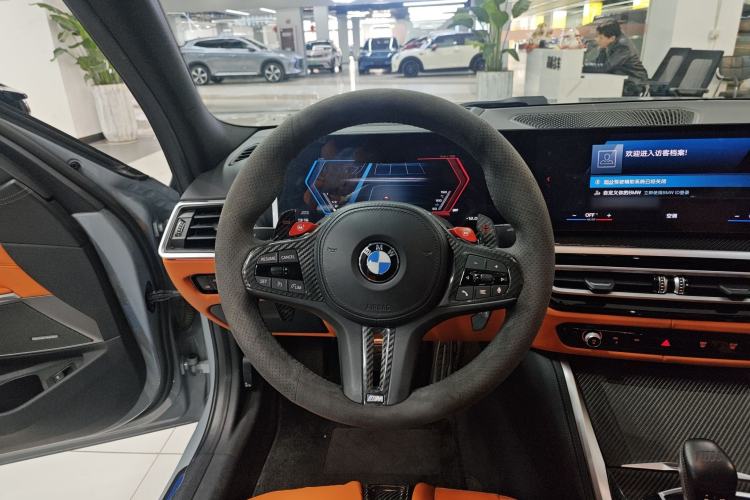 Used BMW M3 2023 M3 Sedan M xDrive Thunder Edition Steering Wheel
