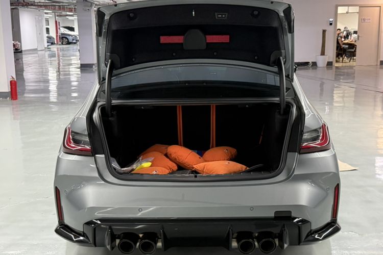 Used BMW M3 2023 M3 Sedan Thunder Edition Trunk