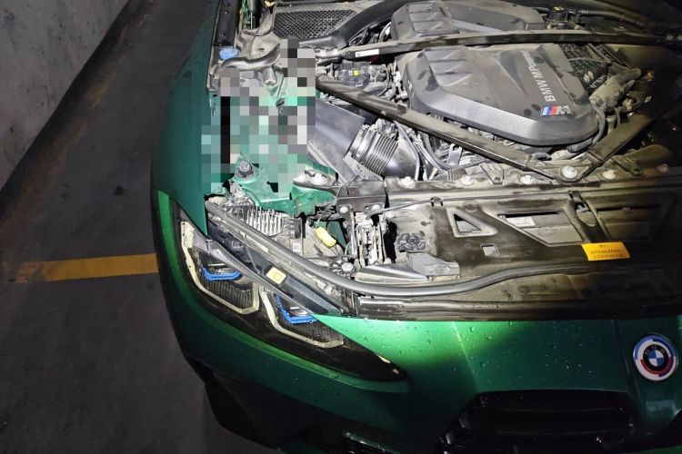Used BMW M3 2023 M3 Sedan Thunder Edition Engine Bay Right