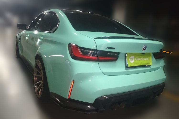 Used BMW M3 2023 M3 Sedan Thunder Edition Rear Left 45 Deg