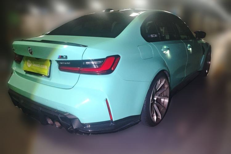 Used BMW M3 2023 M3 Sedan Thunder Edition Rear Right 45 Deg