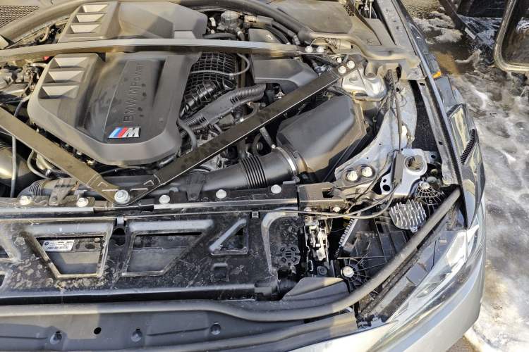 Used BMW M3 2023 M3 Sedan Thunder Edition Engine Bay Left