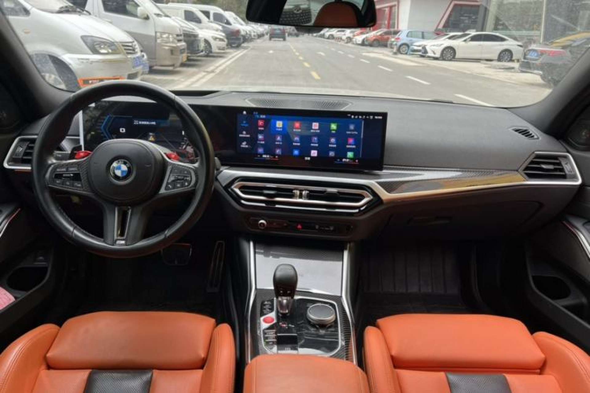 Used BMW M3 2023 M3 Sedan Thunder Edition Interior 1