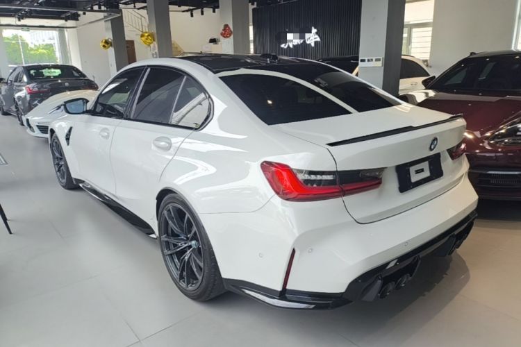 Used BMW M3 2023 M3 Sedan Thunder Edition Rear Left 45 Deg