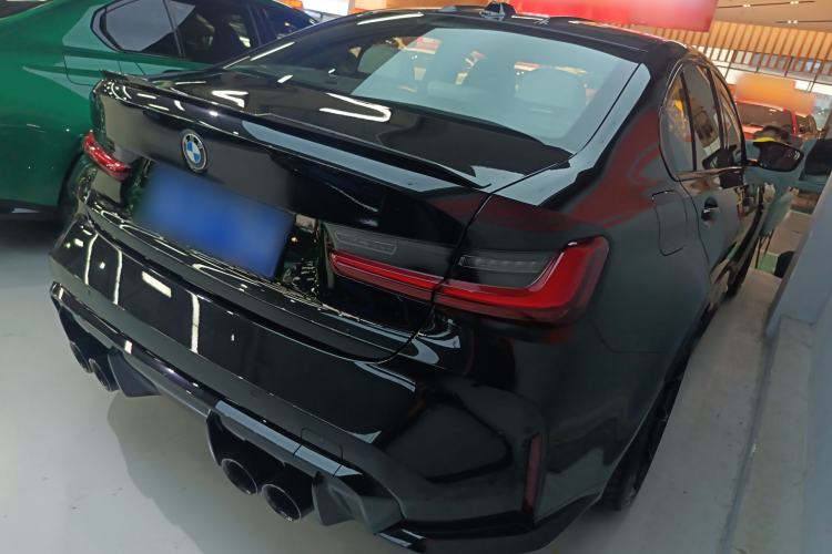Used BMW M3 2024 M3 Sedan Thunder Edition Rear Right 45 Deg