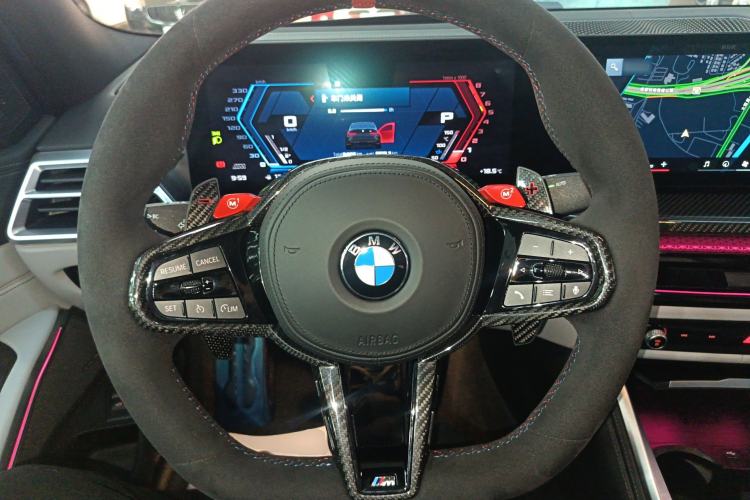 Used BMW M3 2024 M3 Sedan Thunder Edition Steering Wheel