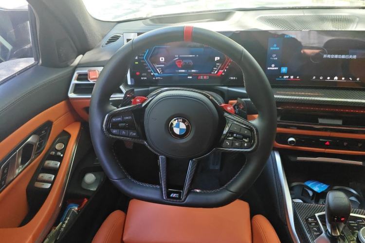 Used BMW M3 2024 M3 Sedan M xDrive Thunder Edition Steering Wheel