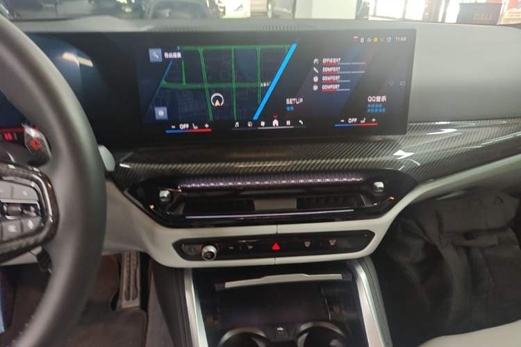 Used BMW M3 2024 M3 Sedan Thunder Edition Audio And AC Panel