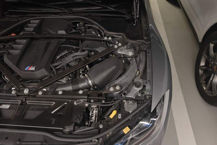 Used BMW M3 2024 M3 Sedan M xDrive Thunder Edition Engine Bay Left