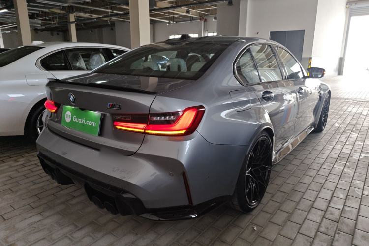 Used BMW M3 2024 M3 Sedan Thunder Edition Rear Right 45 Deg