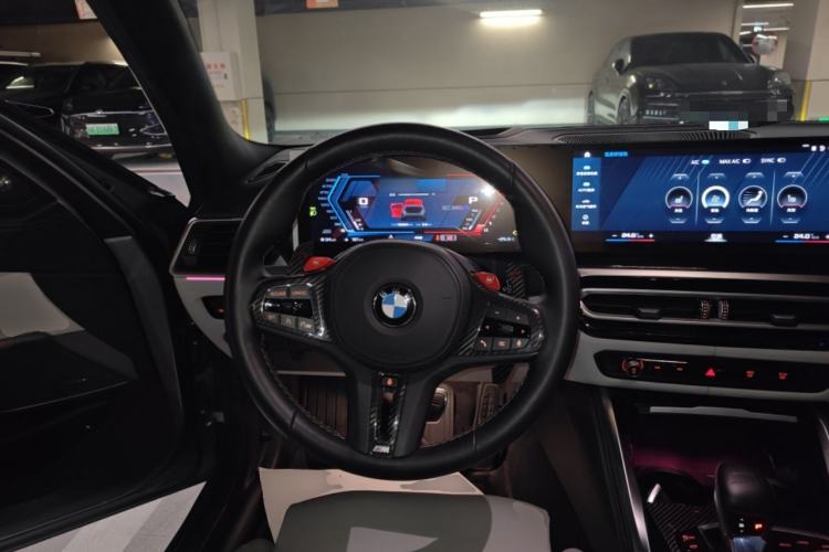 Used BMW M3 2024 M3 Sedan M xDrive Thunder Edition Steering Wheel