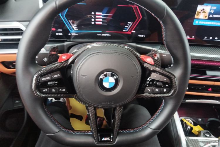 Used BMW M3 2024 M3 Sedan M xDrive Thunder Edition Steering Wheel