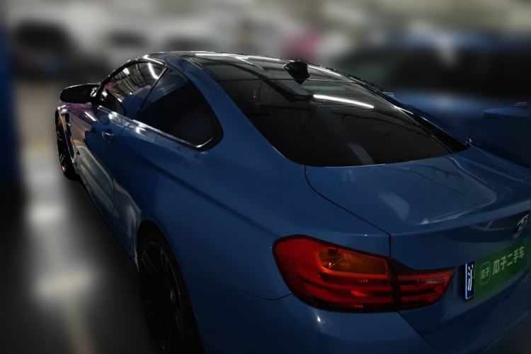 Used BMW M4 2014 M4 two-door coupe Rear Left 45 Deg