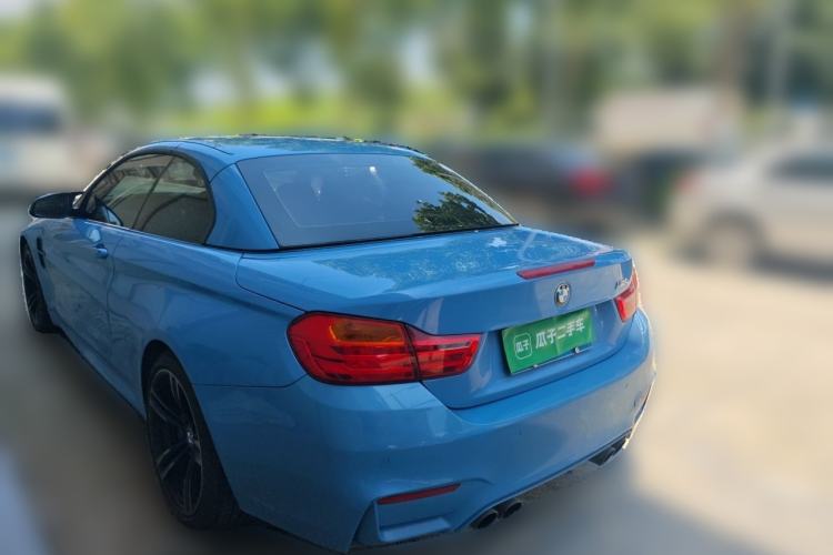 Used BMW M4 2014 M4 two-door coupe Rear Left 45 Deg