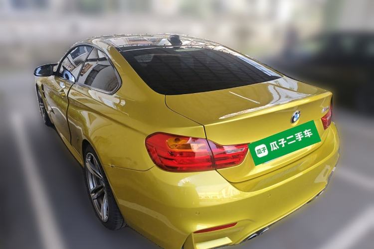 Used BMW M4 2014 M4 two-door coupe Rear Left 45 Deg