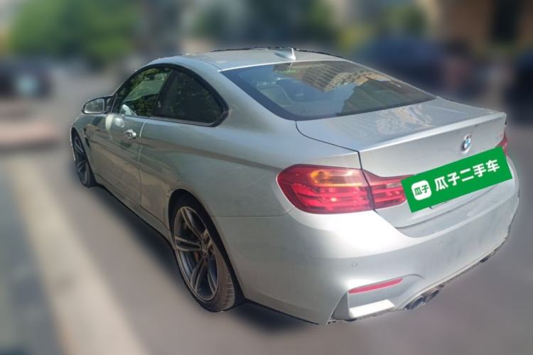 Used BMW M4 2014 M4 two-door coupe Rear Left 45 Deg