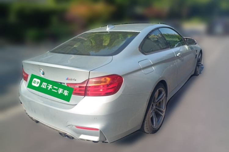 Used BMW M4 2014 M4 two-door coupe Rear Right 45 Deg
