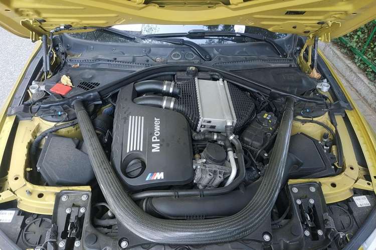 Used BMW M4 2014 M4 two-door coupe Engine Bay