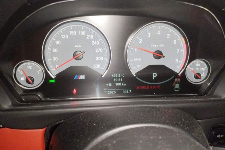 Used BMW M4 2014 M4 two-door coupe Instrument Cluster