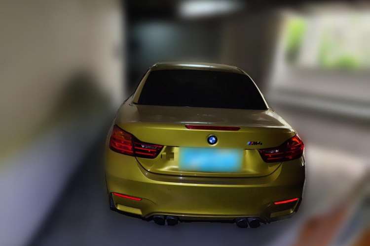 Used BMW M4 2014 M4 Convertible Coupé Rear