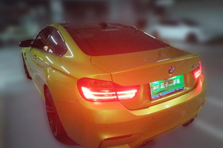 Used BMW M4 2014 M4 two-door coupe Rear Left 45 Deg