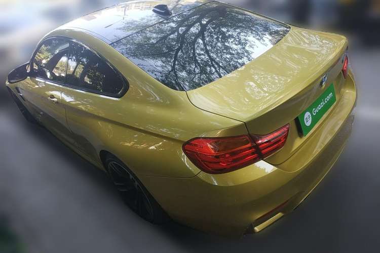 Used BMW M4 2014 M4 two-door coupe Rear Left 45 Deg