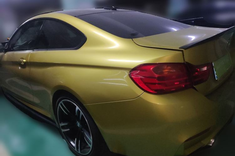 Used BMW M4 2014 M4 two-door coupe Rear Left 45 Deg