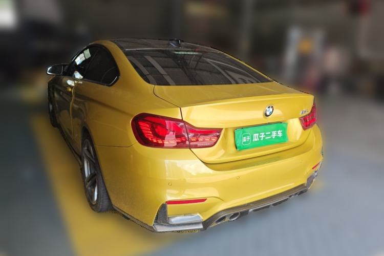 Used BMW M4 2014 M4 two-door coupe Rear Left 45 Deg