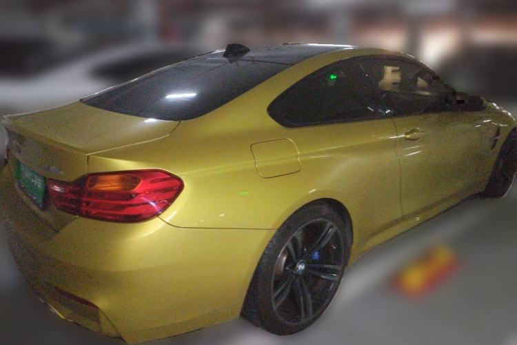 Used BMW M4 2014 M4 two-door coupe Rear Right 45 Deg