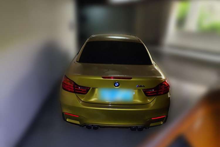 Used BMW M4 2014 M4 Convertible Coupé Rear Right 45 Deg