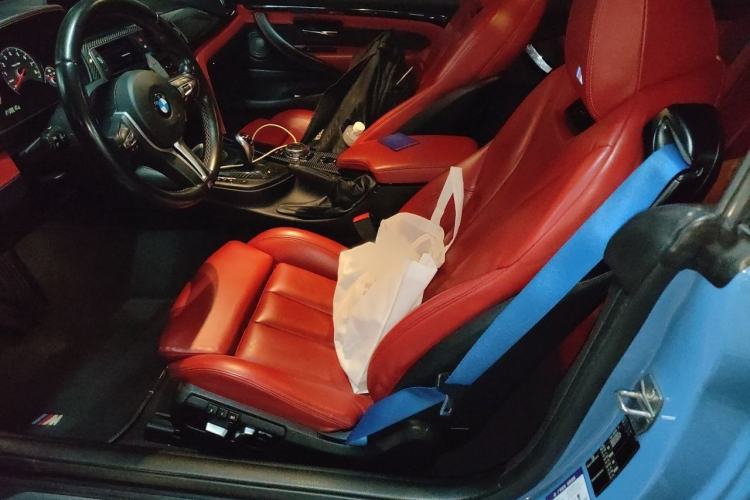 Used BMW M4 2016 M4 Convertible Coupe Racing Edition Limited Release Left Front Seat