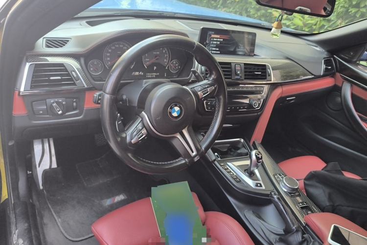 Used BMW M4 2017 M4 Convertible Sports Coupe Center Console