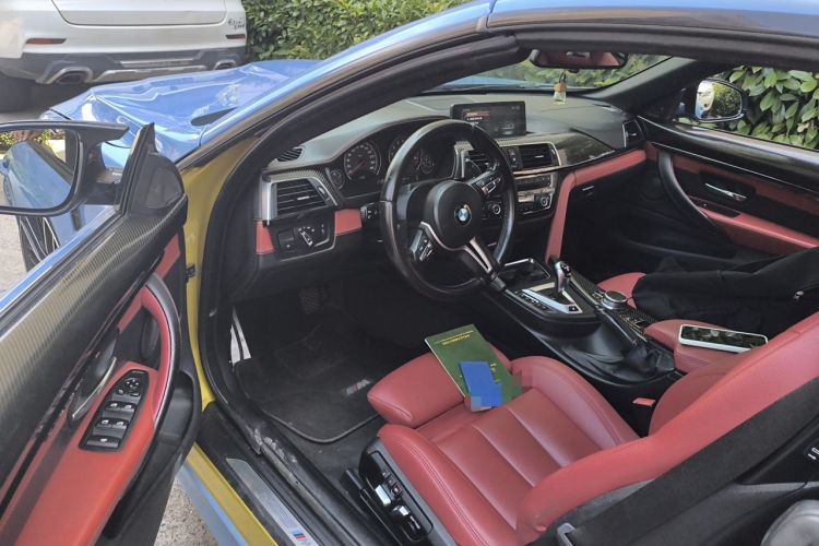 Used BMW M4 2017 M4 Convertible Sports Coupe Driver Seat